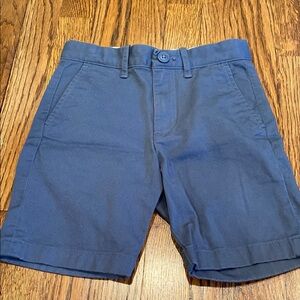 Crewcuts Blue Flat Front Shorts